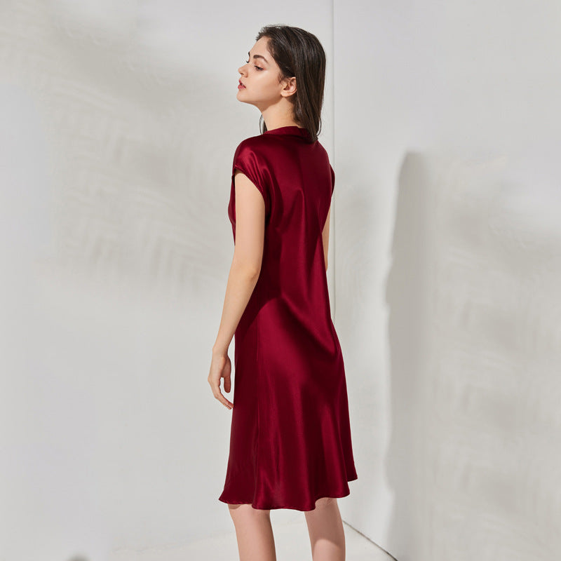 SOOYEH-NS Nightgown Wine 001