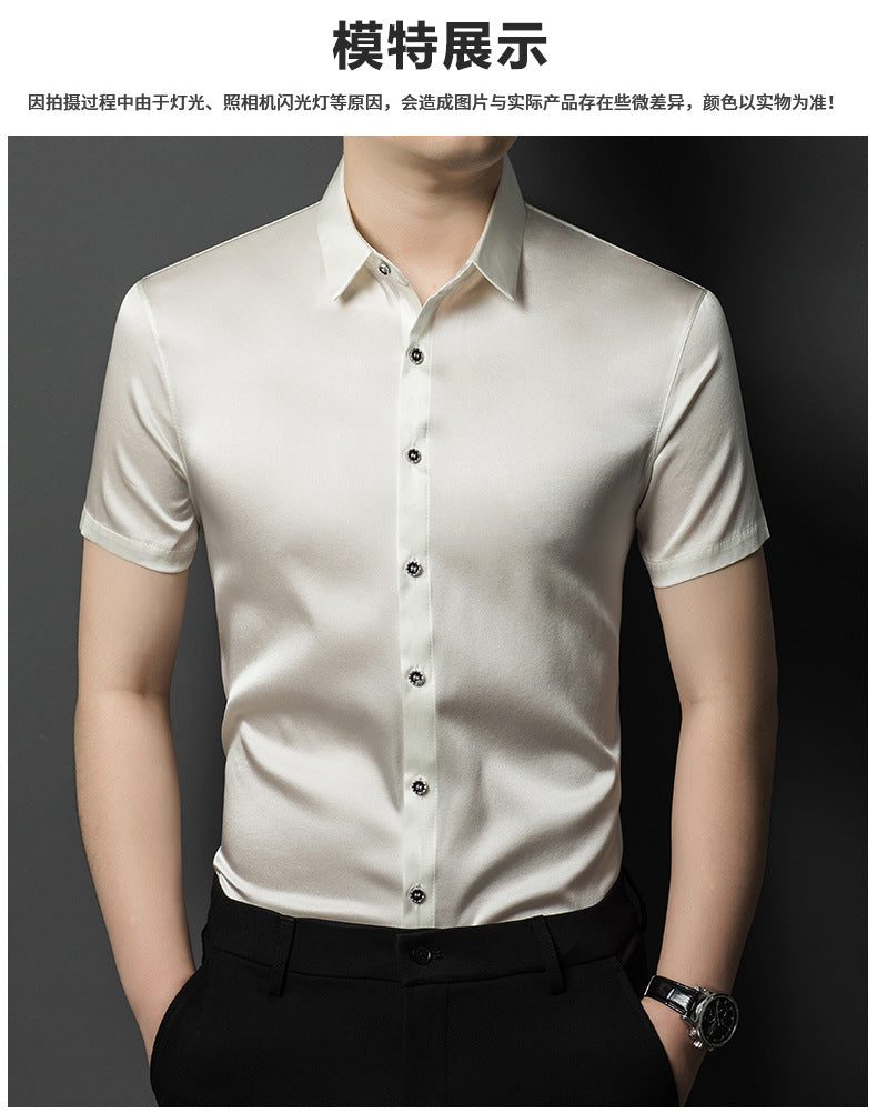 SOOYEH-NS Mens Shirt White 002