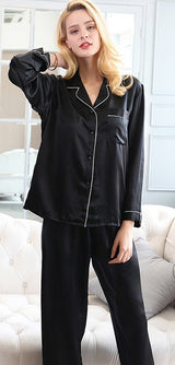 SOOYEH-NS Womens Pajamas Black 001