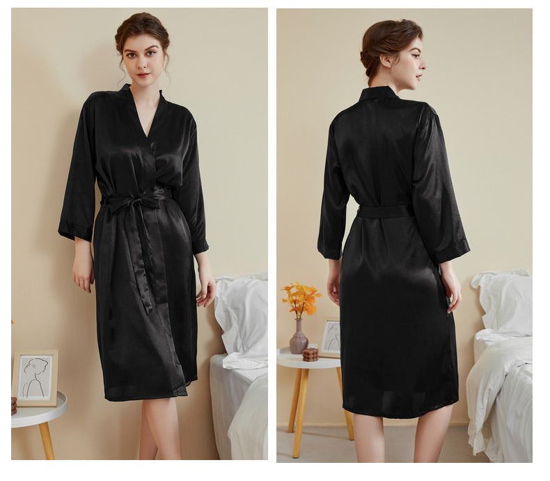 SOOYEH-NS Nightgown Black 002