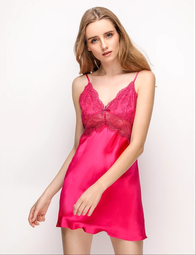 SOOYEH-NS Nightgown RoseRed 003