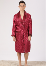 SOOYEH-NS Mens Robe DarkBlue 001