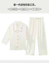 SOOYEH-NS Womens Pajamas White 002