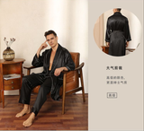 SOOYEH-NS Mens Robe Black 002