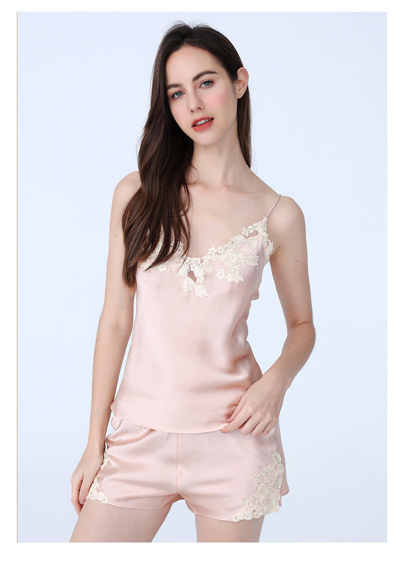 SOOYEH-NS Camisole Set Pink 002