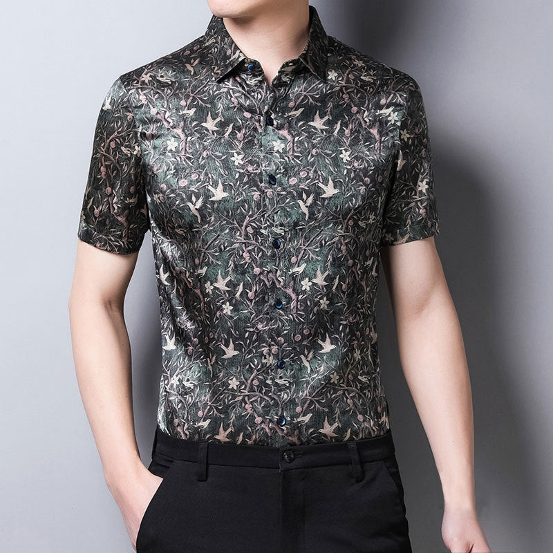SOOYEH-NS Mens Shirt Black 001
