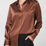 SOOYEH-NS Womens Shirt Coffee 001