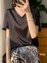 SOOYEH-NS Womens T-Shirt Black 002