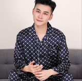 SOOYEH-NS Mens Pajamas DarkBlue 002