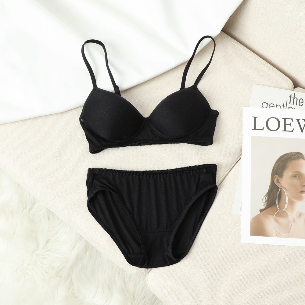SOOYEH-NS Bra&Panty Set Black 001