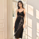 SOOYEH-NS Nightgown Black 002