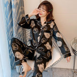 SOOYEH-NS Womens Pajamas Black 001