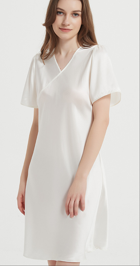 SOOYEH-NS Nightgown White 002