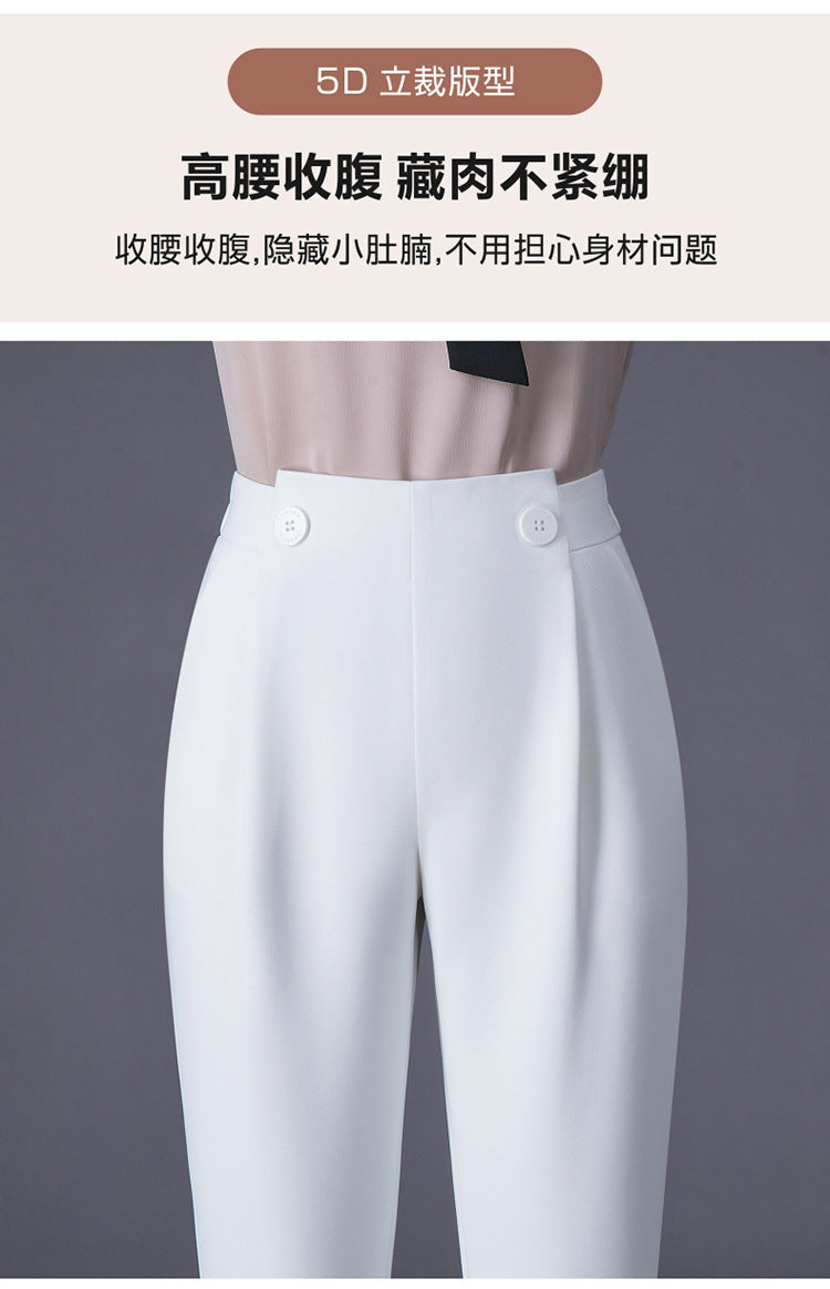 SOOYEH-NS Womens Pants White 001