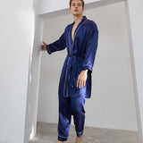 SOOYEH-NS Mens Robe DarkBlue 003