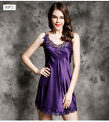 SOOYEH-NS Nightgown Purple 003