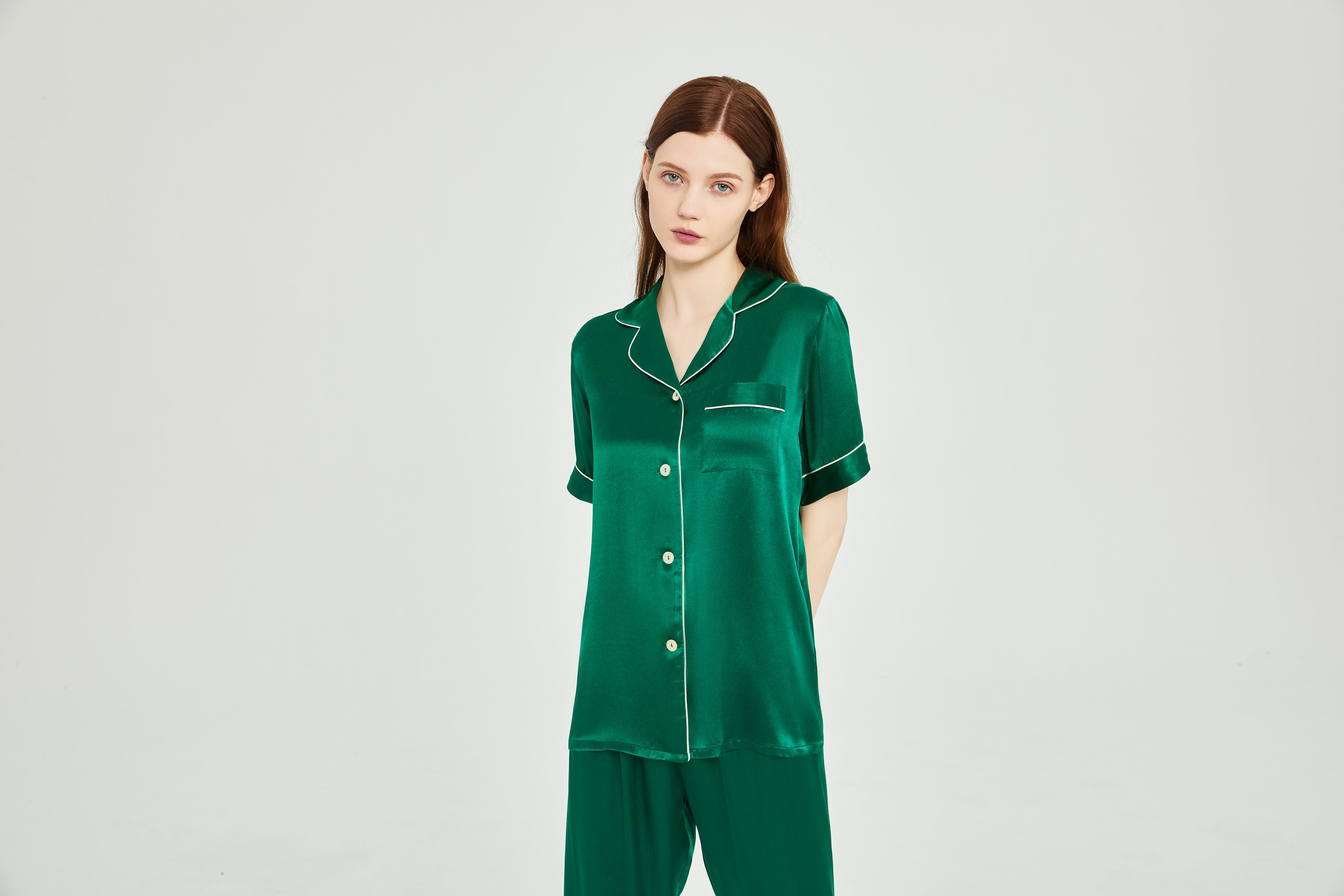 SOOYEH-NS Womens Pajamas Green 001