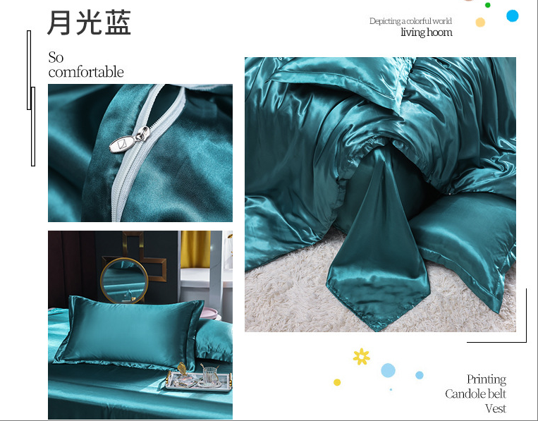 SOOYEH-NS Bedding Set Teal 002