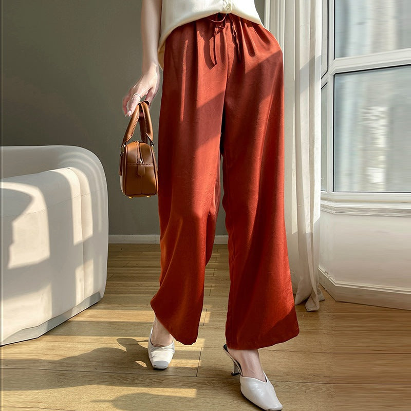 SOOYEH-NS Womens Pants Wine 001
