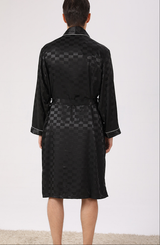 SOOYEH-NS Mens Robe Black 004