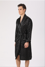 SOOYEH-NS Mens Robe Black 003