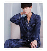 SOOYEH-NS Mens Pajamas DarkBlue 002