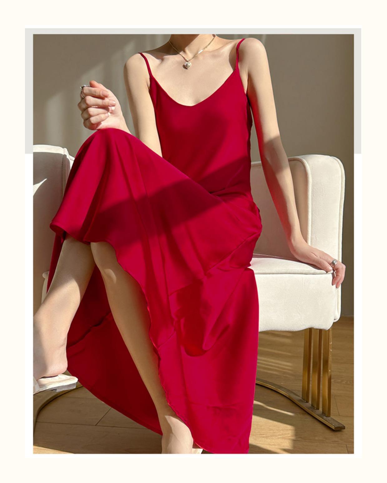 SOOYEH-NS Nightgown Wine 002