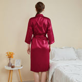 SOOYEH-NS Womens Robe Wine 002