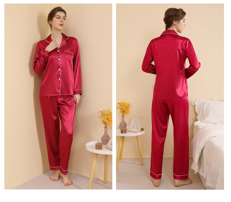 SOOYEH-NS Womens Pajamas Red 001