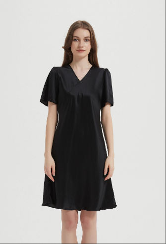 SOOYEH-NS Nightgown Black 001