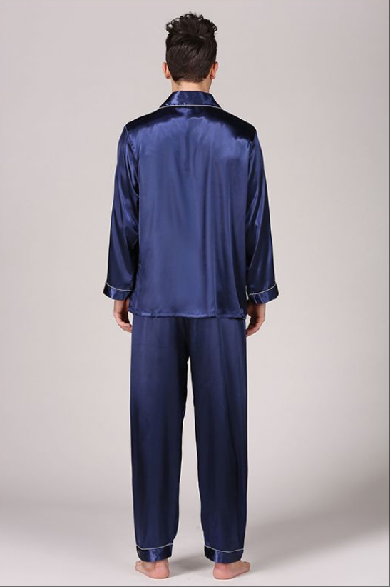 SOOYEH-NS Mens Pajamas DarkBlue 002