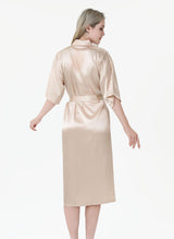 SOOYEH-NS Womens Robe Ivory 005