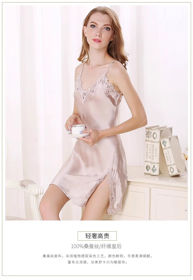 SOOYEH-NS Nightgown Beige 005