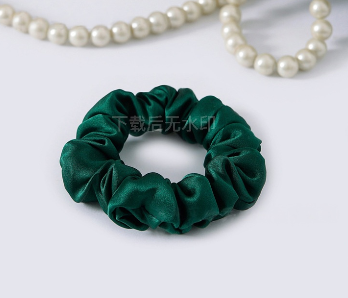 SOOYEH-NS Scrunchie DarkGreen 001