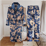 SOOYEH-NS Womens Pajamas Blue 002