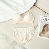 SOOYEH-NS Bra&Panty Set Ivory 001