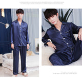 SOOYEH-NS Mens Pajamas DarkBlue 003