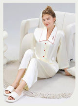 SOOYEH-NS Womens Pajamas White 001