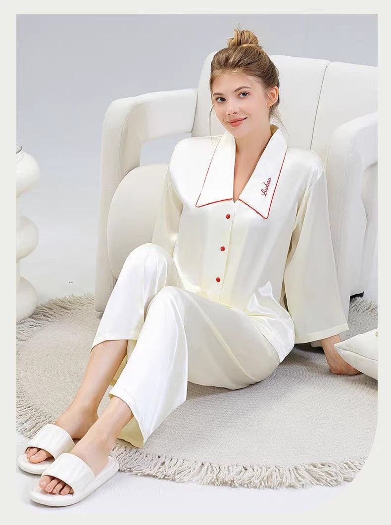 SOOYEH-NS Womens Pajamas White 001
