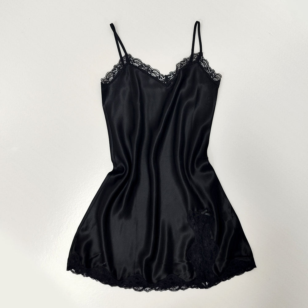 SOOYEH-NS Nightgown Black 001