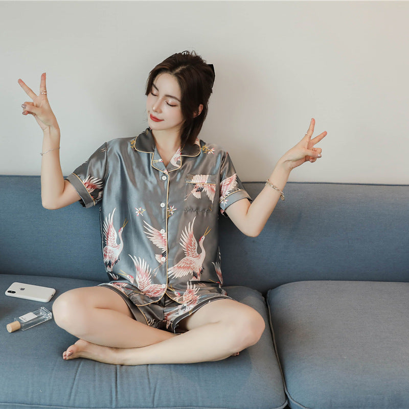 SOOYEH-NS Womens Pajamas Gray 001