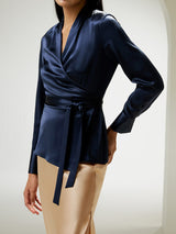 SOOYEH-NS Womens Shirt DarkBlue 002