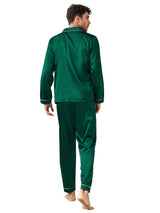 SOOYEH-NS Mens Pajamas DarkGreen 001