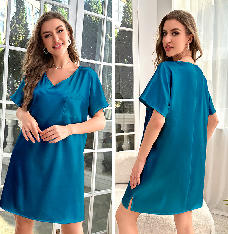 SOOYEH-NS Nightgown DarkBlue 003