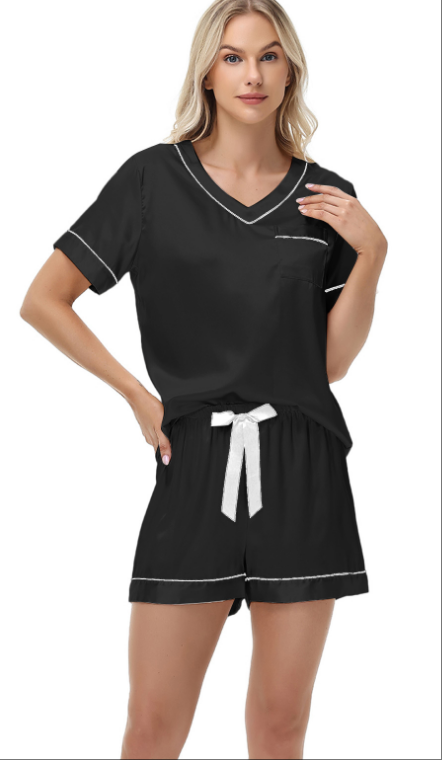 SOOYEH-NS Womens Pajamas Black 001