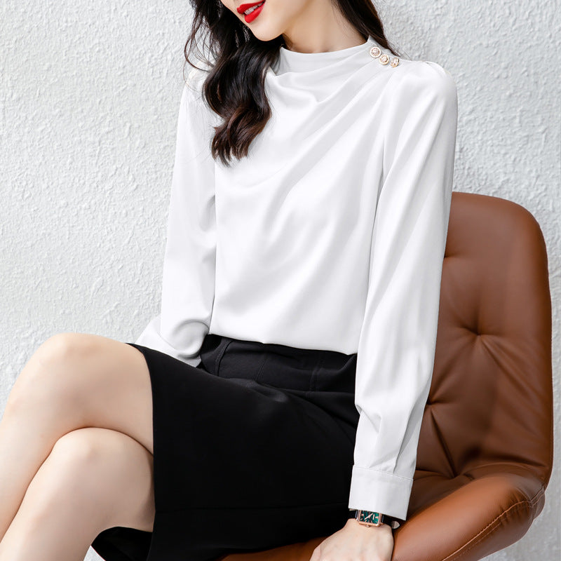 SOOYEH-NS Womens Shirt White 001