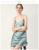 SOOYEH-NS Nightgown&Robe Set MintGreen 002