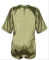 SOOYEH-NS Womens Pajamas GrayishGreen 007