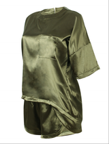 SOOYEH-NS Womens Pajamas GrayishGreen 006