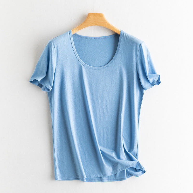SOOYEH-NS Womens T-Shirt Blue 001